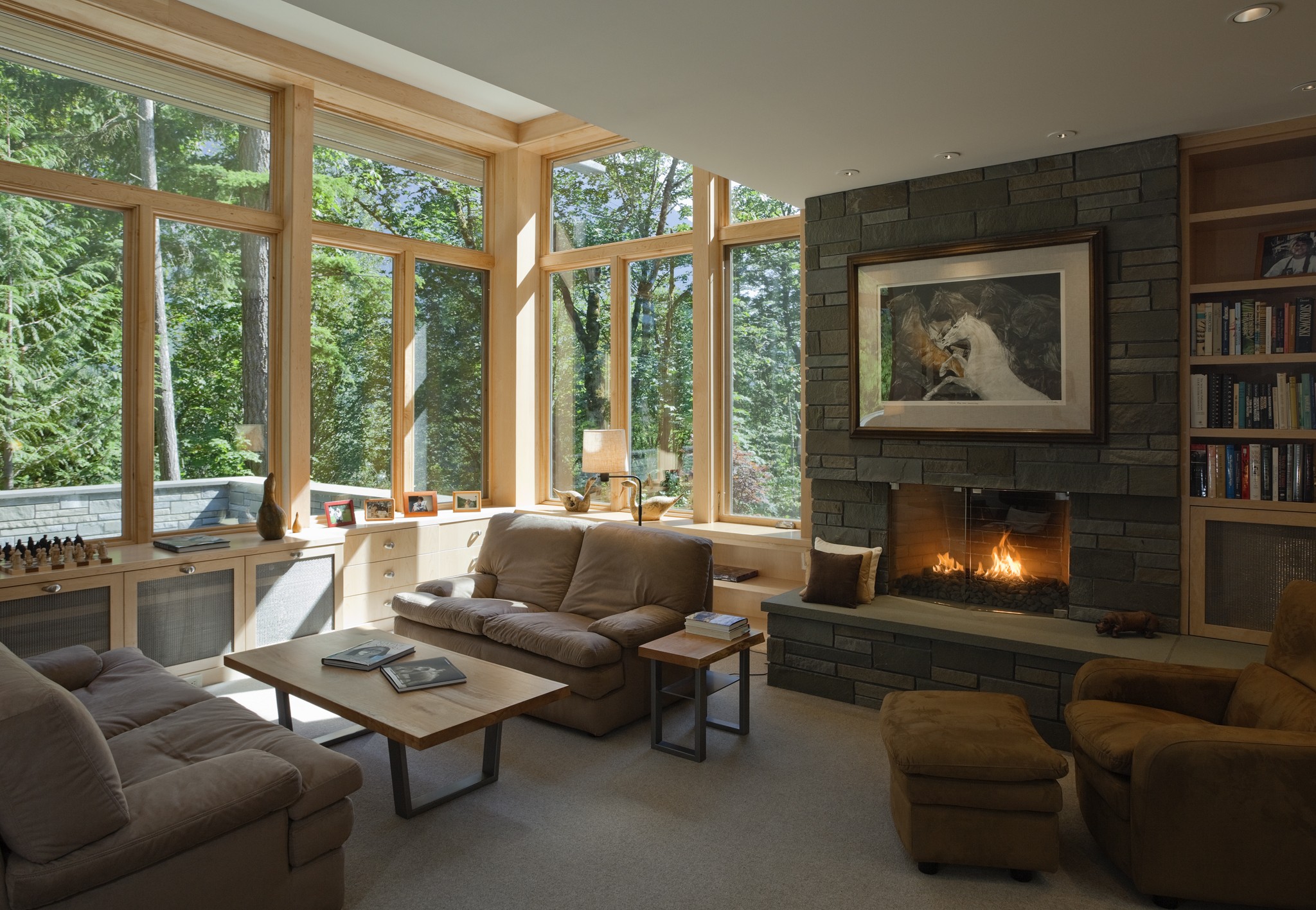 7 Ways To Arrange A Living Room With A Fireplace