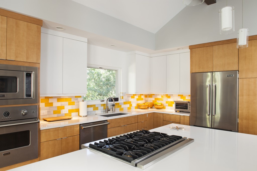Renewal Design + Build Yellow Kitchen