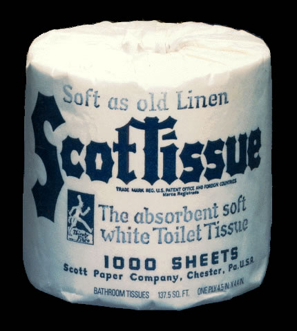 scott tissue paper toilet paper