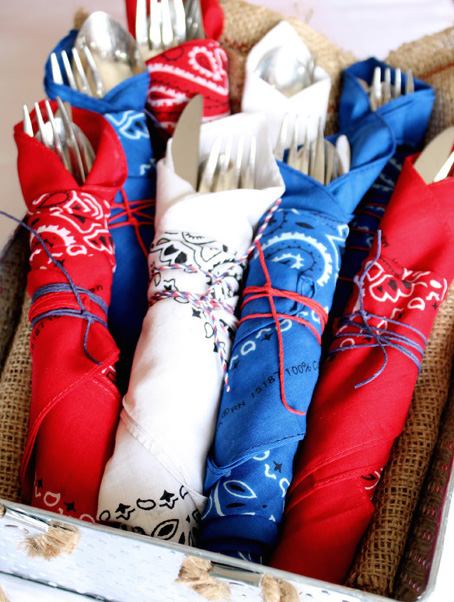 Too Much Time On My Hands - Bandana Utensil Bundles