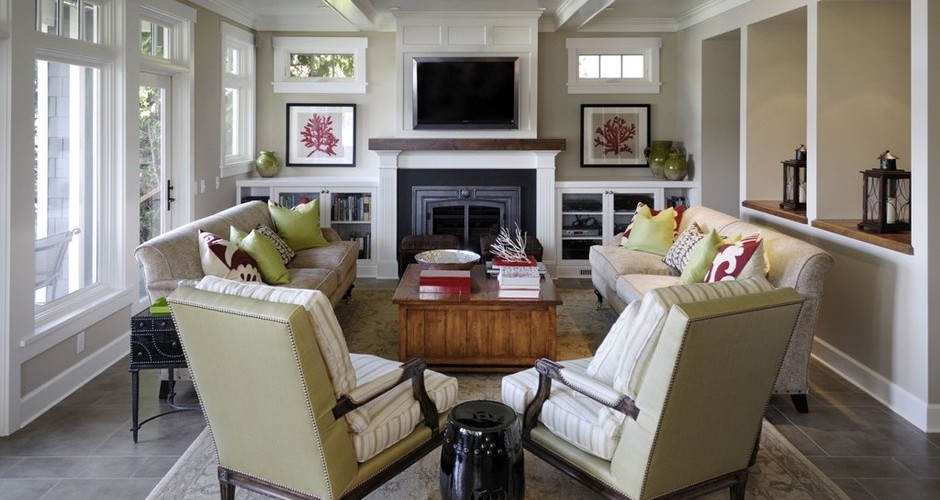 7 Ways To Arrange A Living Room With A Fireplace   Graciela Rutkowski Interiors Kenmore Home 940x5001 