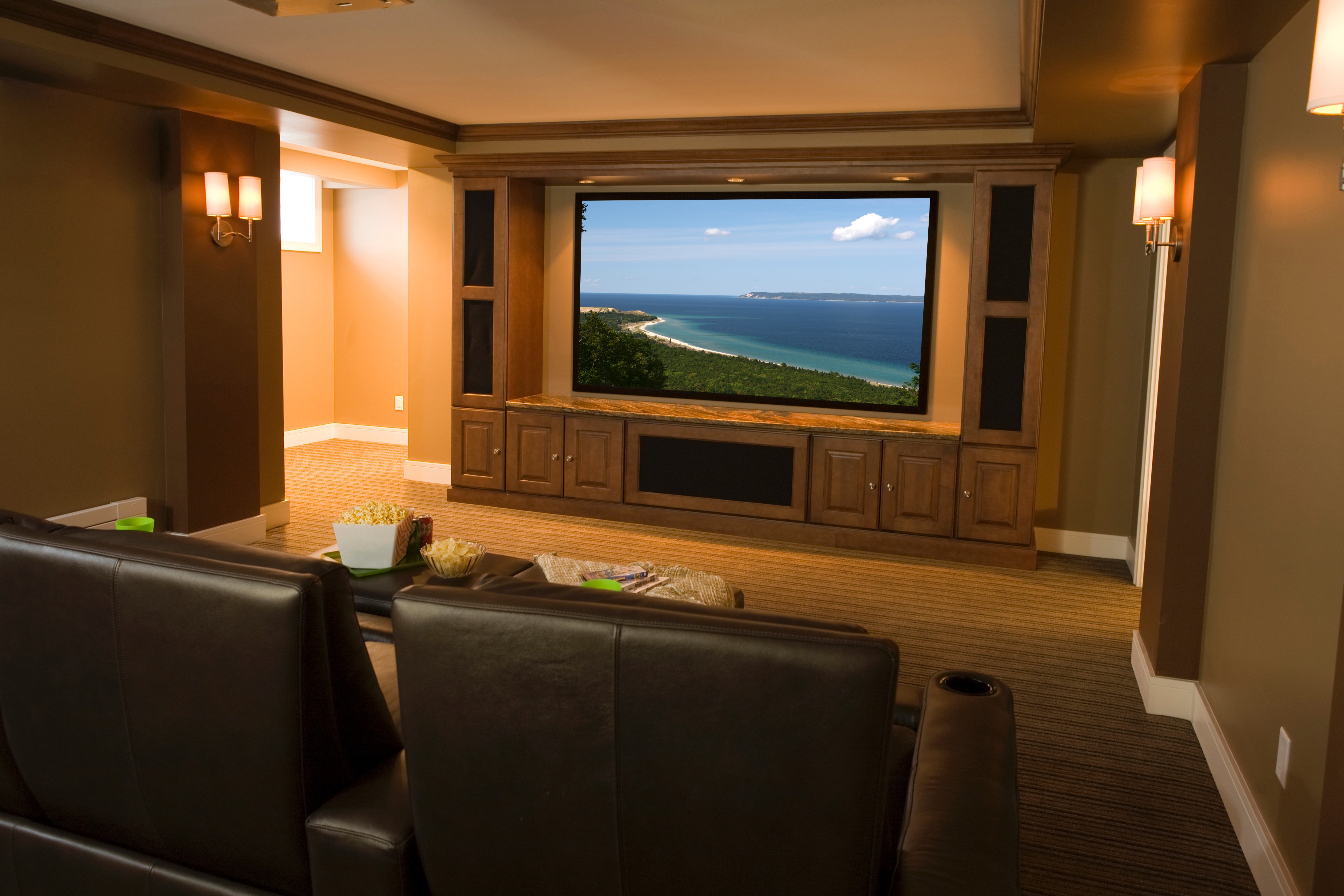 Inman Co - home theater