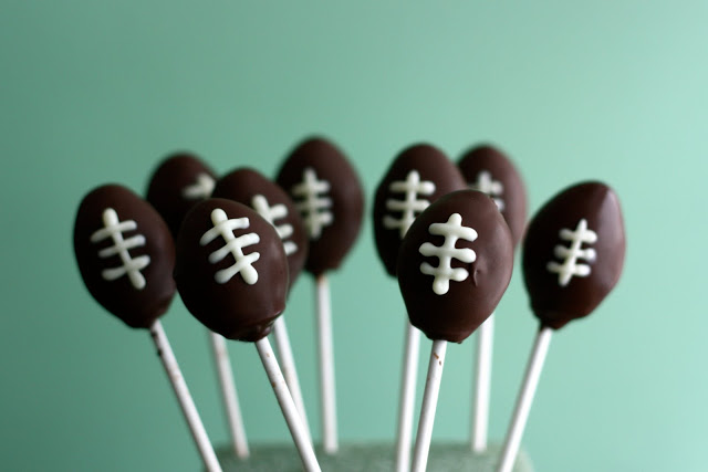 Baked With Love and Butter Football Cake Pops