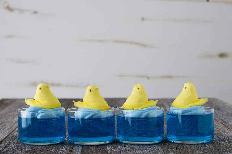 The First Year Blog Easter swimming jello peeps