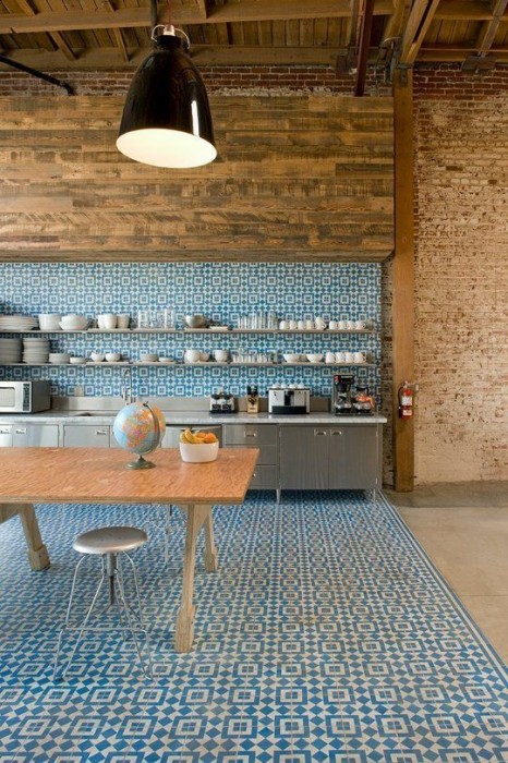 Apartment Therapy Kitchen tiled backsplash