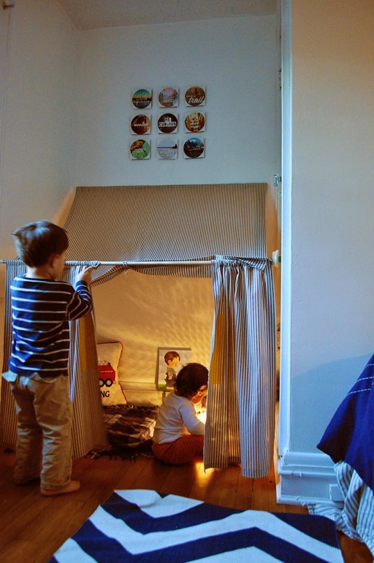 Ducklings in a Row - Porch - teepee