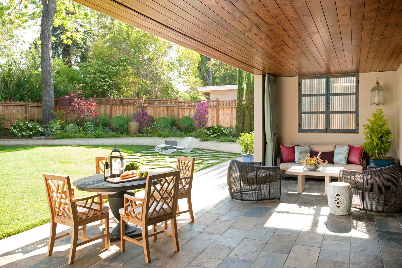 8 Simply Amazing Outdoor Living Areas - Interior Design