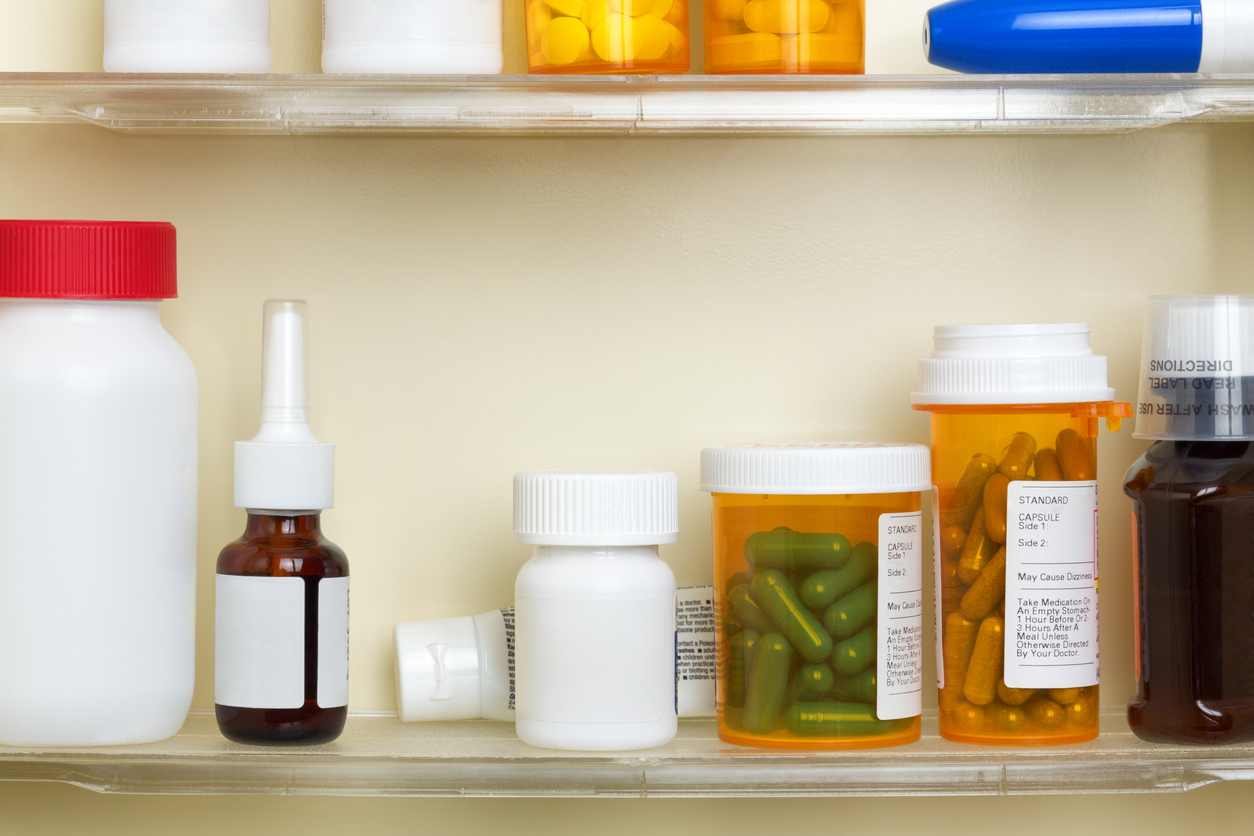 Organize Your Medicine Cabinet by Liberty at B4 and Afters Blog