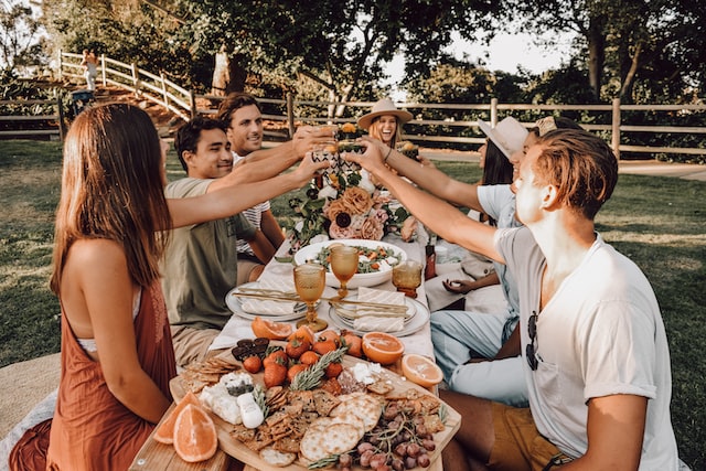 picnic with friends