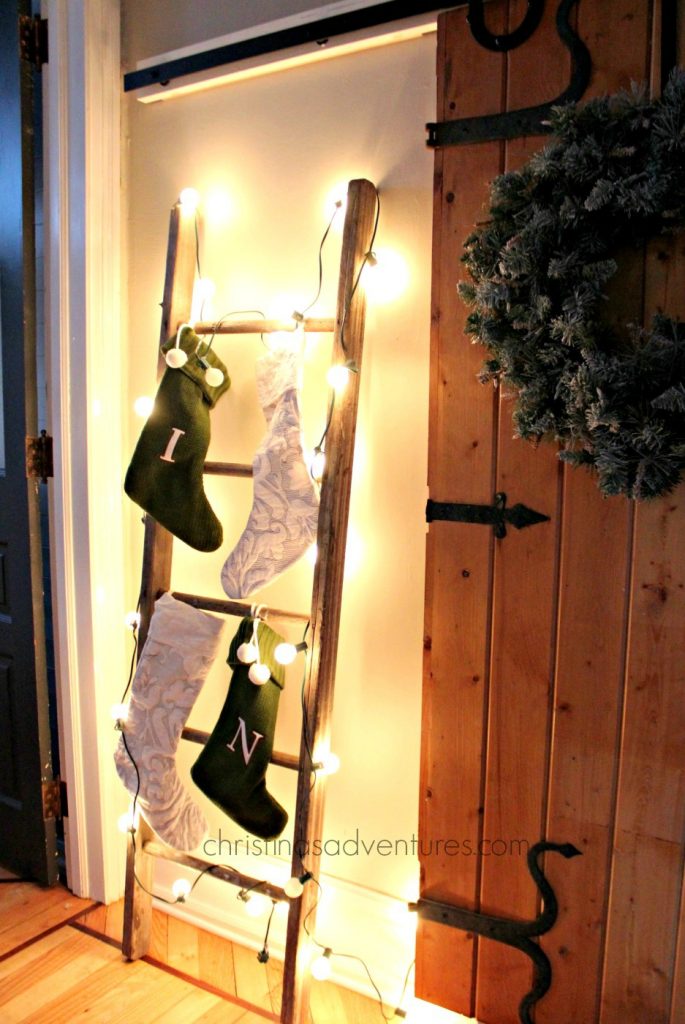 ladder-with-lights-and-stockings